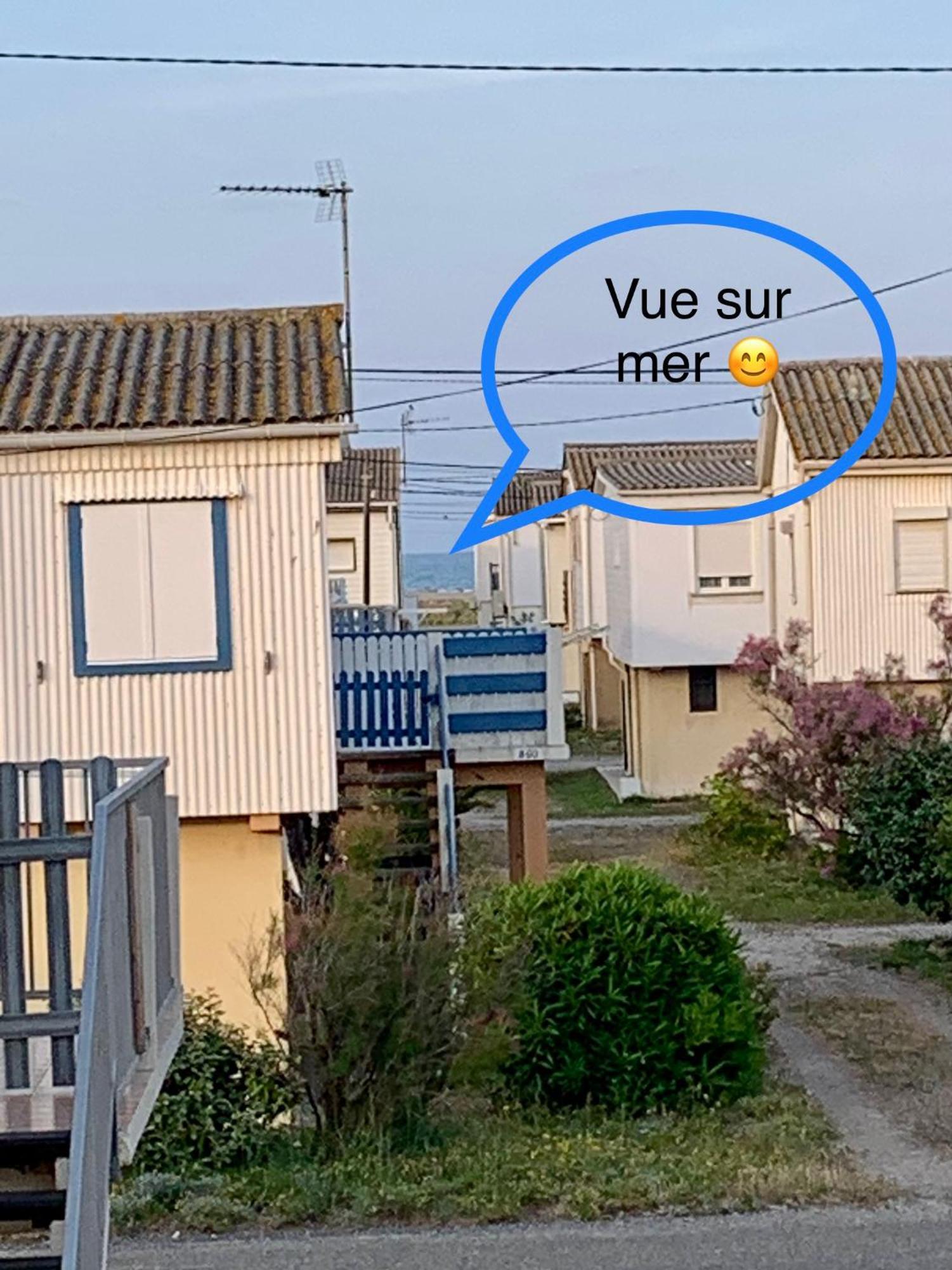 Maison Chalet 200 M De La Plage Climatisation Et Wifi Gruissan Extérieur photo