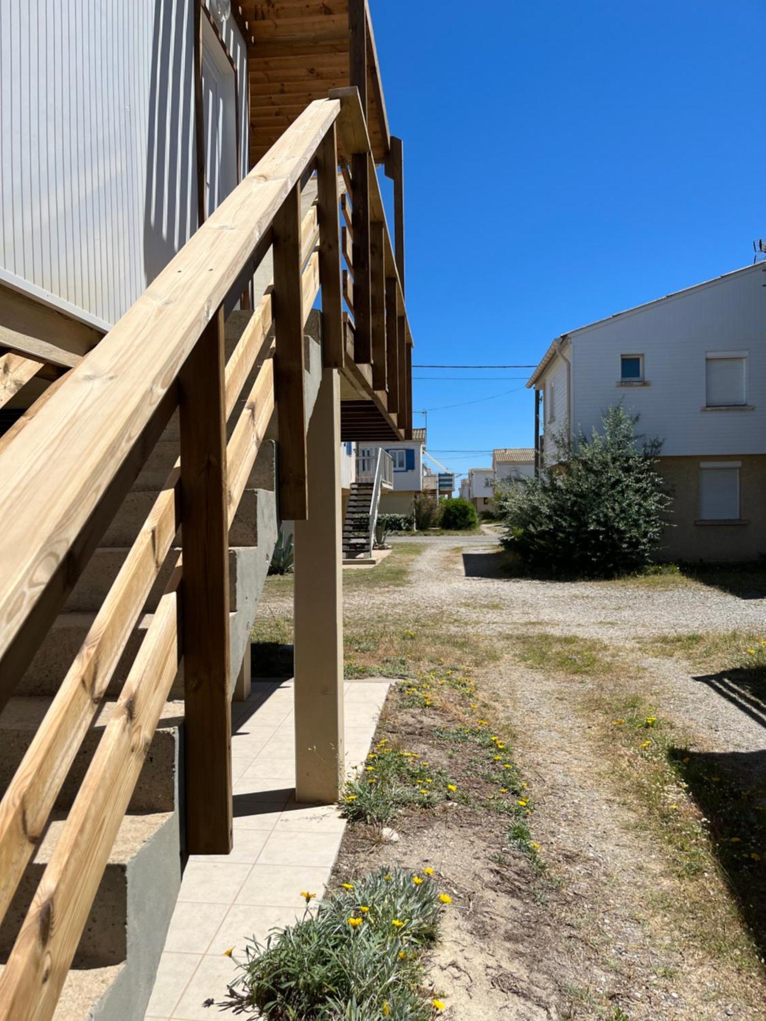 Maison Chalet 200 M De La Plage Climatisation Et Wifi Gruissan Extérieur photo